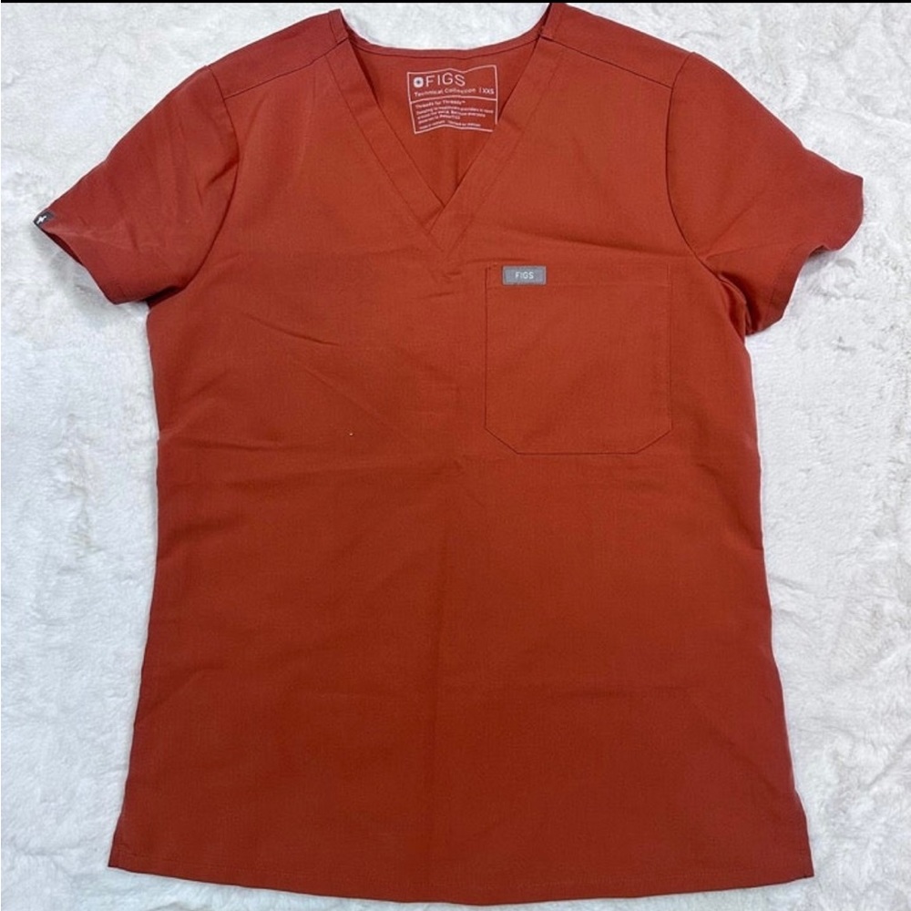 Figs Set Catarina Scrub Top And High Waisted Yola Skinny Scrub Pants Size XXS
